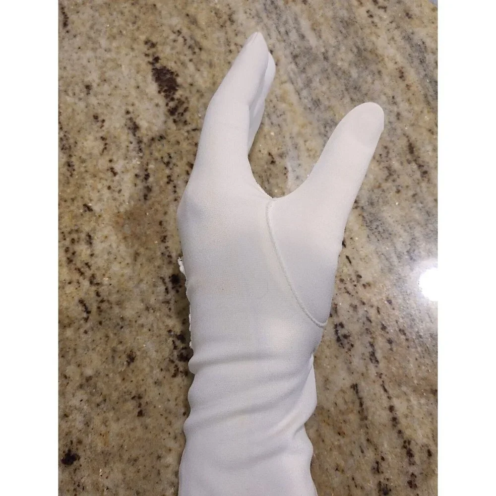 Vintage Size M/L White Formal Stretch 10.5